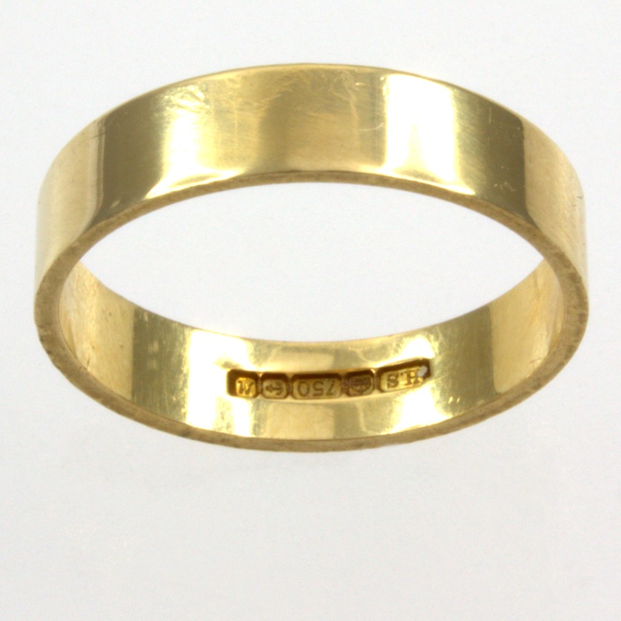 18ct gold 3.0g Wedding Ring size L½
